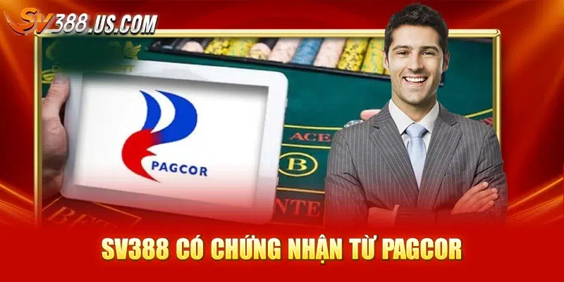 SV388 có chứng nhận từ PAGCOR